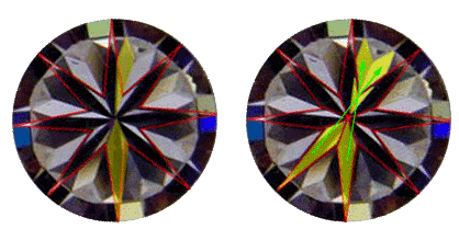 More detail Of Hearts Formation